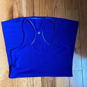 Royal blue lulu racer back